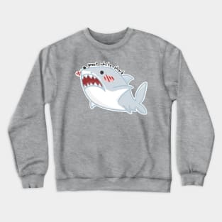 great white shark Crewneck Sweatshirt